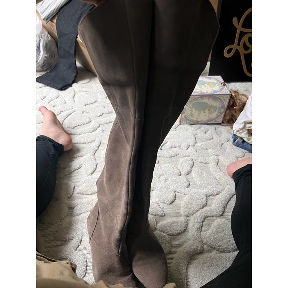 Suede Knee Boots - Picture 6 of 6